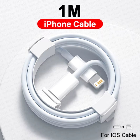 For Apple Original 30W Type C Quick Charger for Iphone 16 15 14 13 12 11 Pro Max Mini X XS XR 8 plus Fast Charging Charge Cable